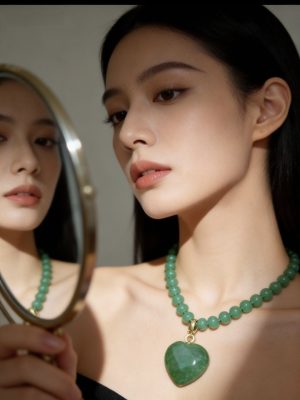 Monte seu conjunto de Jade Colombiano