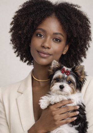 Choker de Hematita Dourada