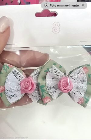 Laço Verde de Florzinha