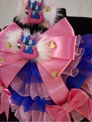 Bandana de Luxo com Laço
Stitch Rosa