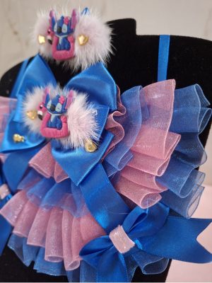 Bandana Luxo Stitch Azul