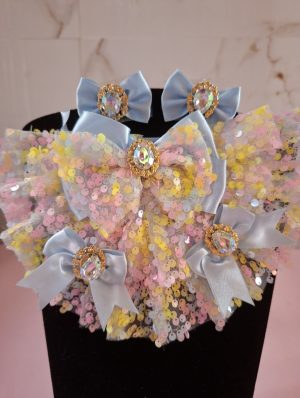 Bandana Luxo em Paete Candy Colors