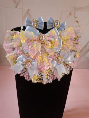 Bandana Luxo em Paete Candy Colors